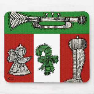 Vintage Ornamente Mousepad