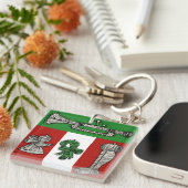 Vintage Ornamente Schlüsselanhänger (Vorderseite rechts)