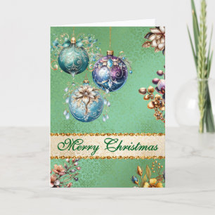 Vintage Ornamente Weihnachten
