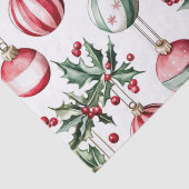 Vintage Ornamente Weihnachten Seidenpapier (Detail)