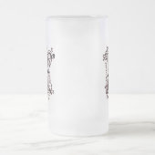 Vintage Ornamentik "N" - Tasse (Mittel)