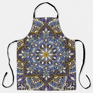 vintage ornate pattern with floral elements. Orien Schürze