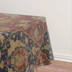 Vintage Ostasian Red Pattern Tischdecke