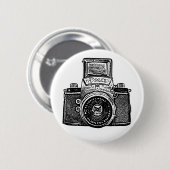 Vintage Ostdeutsche Kamera Button (Vorne & Hinten)