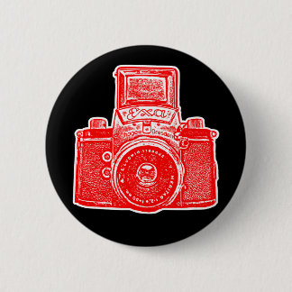 Vintage ostdeutsche Kamera II - Rot Button