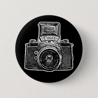 Vintage ostdeutsche Kamera II - Schwarz Button