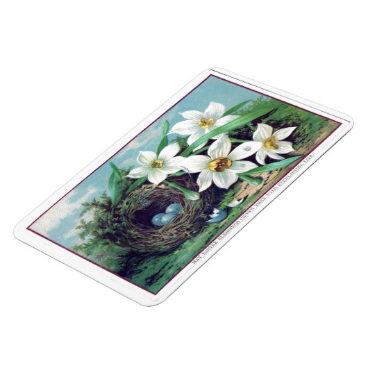 Vintage OsterBlume Magnet (Linke Seite)