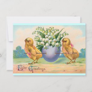 Vintage-Osterbrunch Einladung