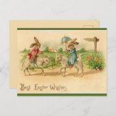 Vintage Osterbrunnens Postkarte (Vorne/Hinten)