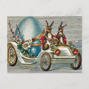 Vintage OsterBunnies Feiertagspostkarte
