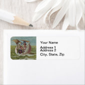 Vintage Ostercard Kinder Segeln (Insitu)