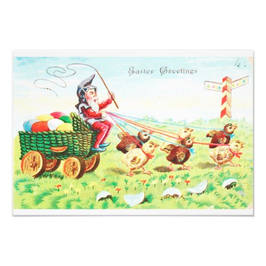 Vintage Osterdarstellungen Fotodruck (Vorne)