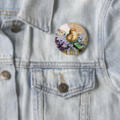 Vintage Ostereier Kick Blume Button (Beispiel)