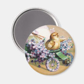 Vintage Ostereier Kick Blume Magnet (Vorderseite/Rückseite)