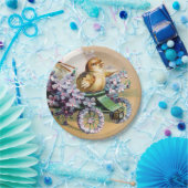 Vintage Ostereier Kick Blume Pappteller (Party)