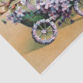 Vintage Ostereier Kick Blume Seidenpapier (Ausschnitt)