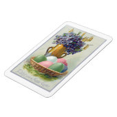 Vintage Ostereier mit Violetten Magnet (Linke Seite)