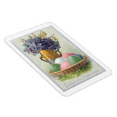 Vintage Ostereier mit Violetten Magnet (Rechte Seite)