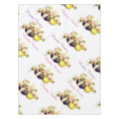 Vintage Ostereier Tischdecke (Vorderseite)