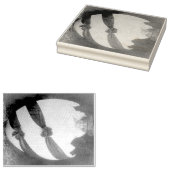 Vintage Ostereierdame Gummistempel (Stempel)