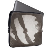 Vintage Ostereierdame Laptopschutzhülle (Vorne Rechts)