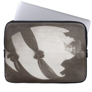 Vintage Ostereierdame Laptopschutzhülle