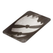 Vintage Ostereierdame Magnet (Linke Seite)