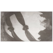 Vintage Ostereierdame Tischdecke (Vorderseite (Horizontal))