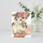 Vintage Osterente Feiertagspostkarte (Stehend Vorderseite)