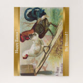 Vintage Osterfeier Puzzle (Vertikal)