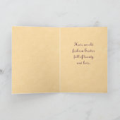 Vintage Osterflorenkarte Feiertagskarte (Innenseite)