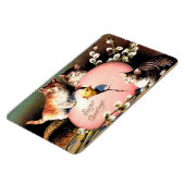 Vintage Ostergrüße Magnet (Linke Seite)