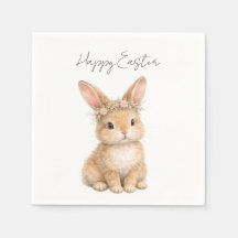 Vintage-Osterhase-Hasen-Aquarell