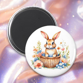 Vintage Osterhase Kaninchen Magnet