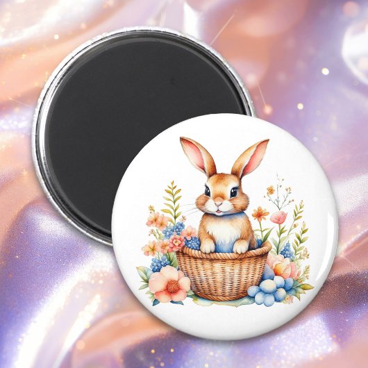 Vintage Osterhase Kaninchen Magnet