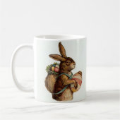 Vintage-Osterhase mit Eiern Kaffeetasse (Links)