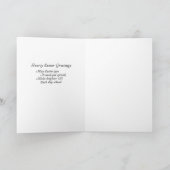 Vintage Osterkarte Feiertagskarte (Innenseite)