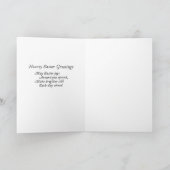 Vintage Osterkarte Feiertagskarte (Innenseite)