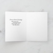 Vintage Osterkarte Feiertagskarte (Innenseite)