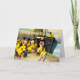 Vintage Osterkarte Feiertagskarte