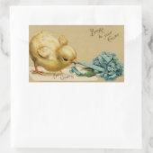 Vintage Osterkeule Rechteckiger Aufkleber (Tasche)