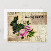 Vintage Osterkollage Postkarte (Vorne/Hinten)