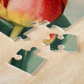 Vintage Osterküken mit Tulpen Puzzle (Seite)