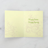 Vintage Ostern-Engels-Karte Feiertagskarte (Innenseite)