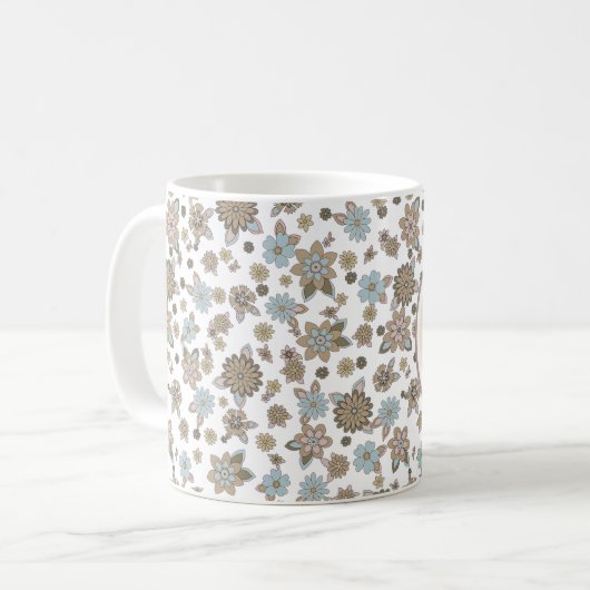 Vintage Ostern-Geschenke Tasse (Vorderseite Links)