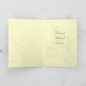 Vintage Ostern-Grüße Feiertagskarte (Innenseite)