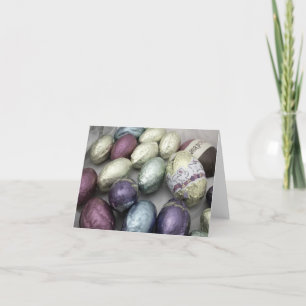 'Vintage Ostern' Leere Notizkarte Feiertagskarte