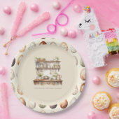 Vintage Ostern personalisiert Pappteller (Party)