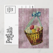 Vintage Ostern Postkarte (Vorne/Hinten)