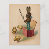 Vintage Ostern Postkarte (Vorderseite)